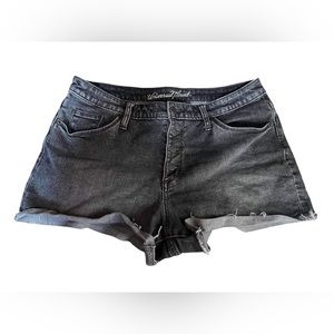 (3 for 15$) High rise Black Jean shorts